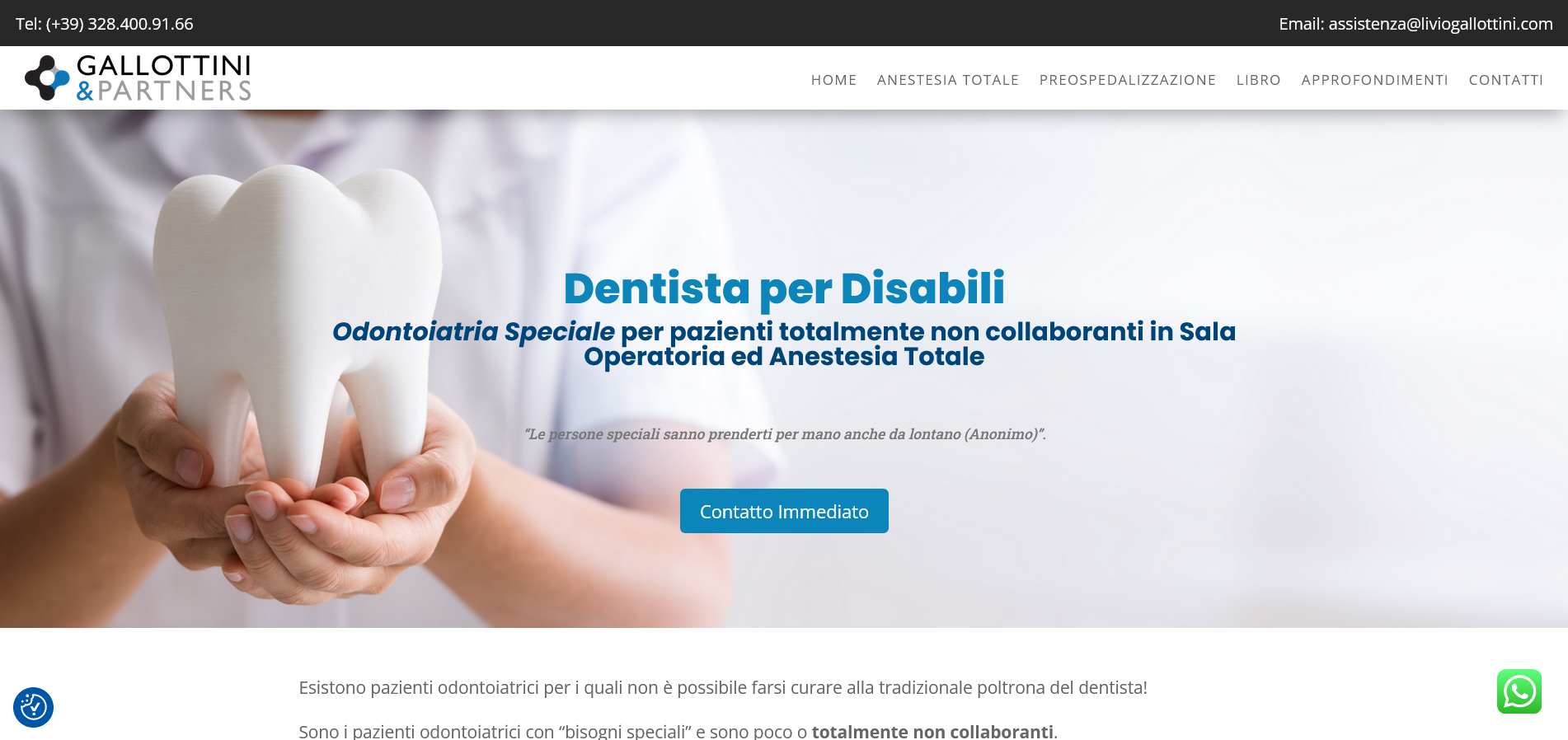 Dentista per Disabili Dentista per Disabili